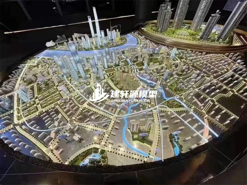 九龙规划模型制作
