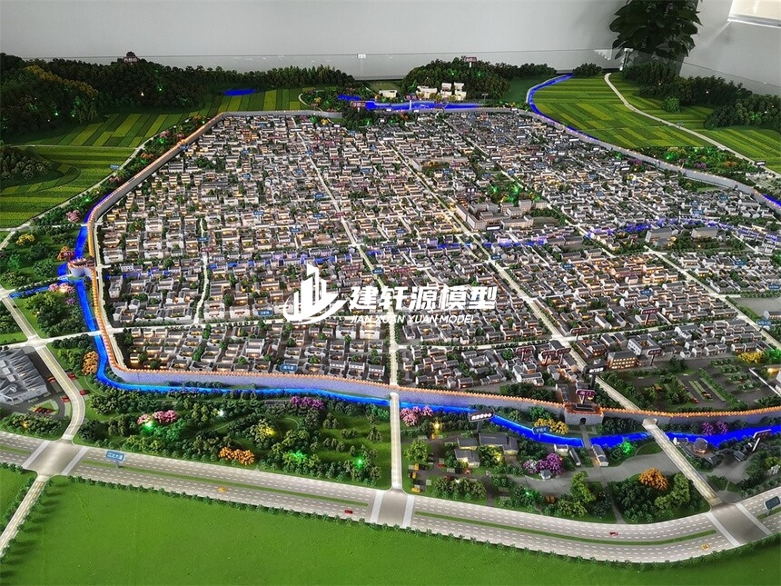 九龙城市规划模型